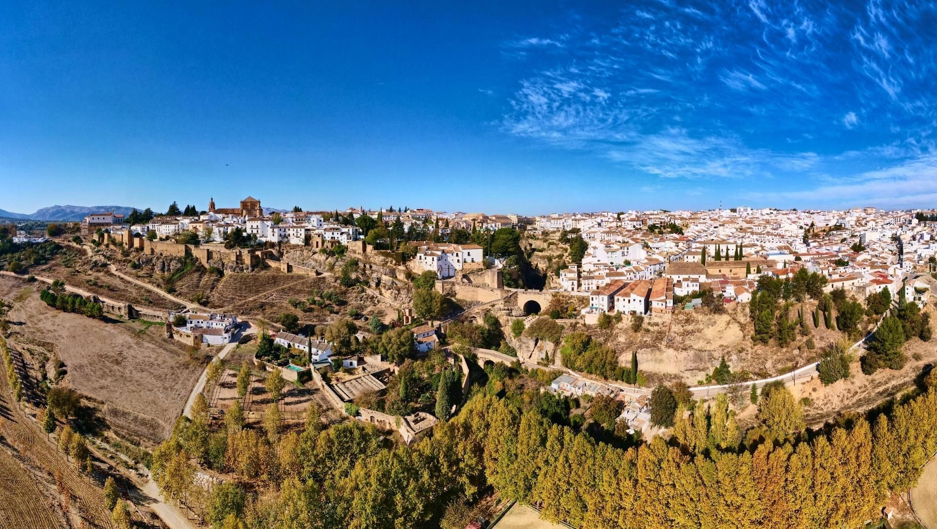 © David Praire Ronda vue du ciel - Andalousie - Espagne