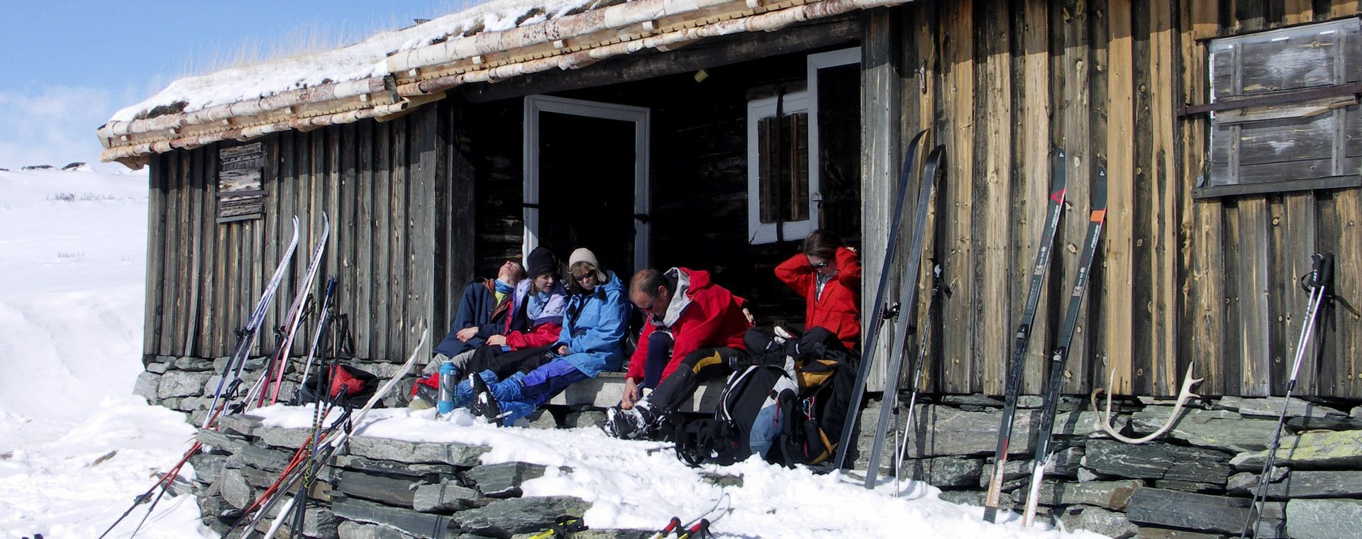 © Anne-Marie Billault Pause au refuge - Jotunheimen - Norvège