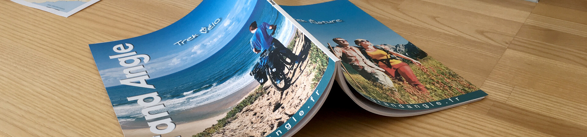 Brochure Grand Angle: archief en actuele reizen