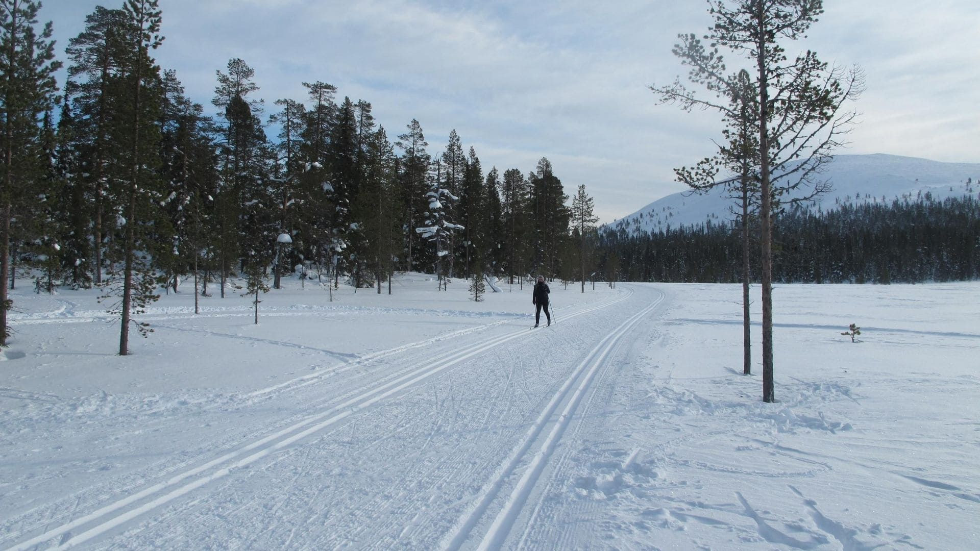 Ski de fond - Äkäslompolo - Laponie - Finlande
