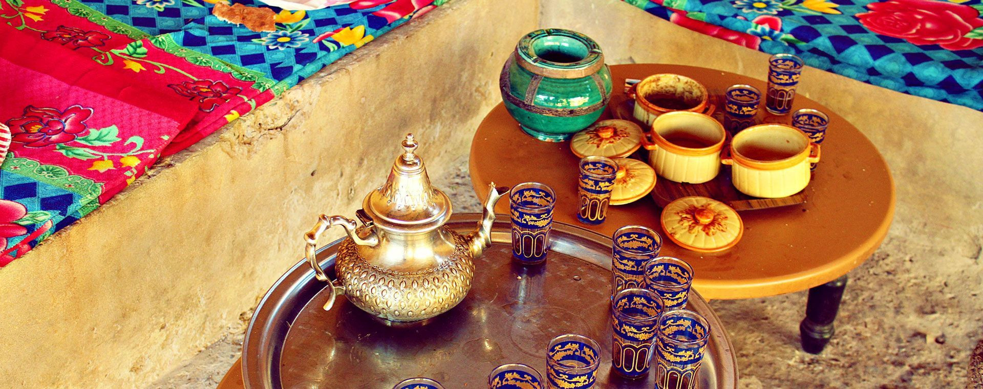 Ambiance du soir au désert - Maroc