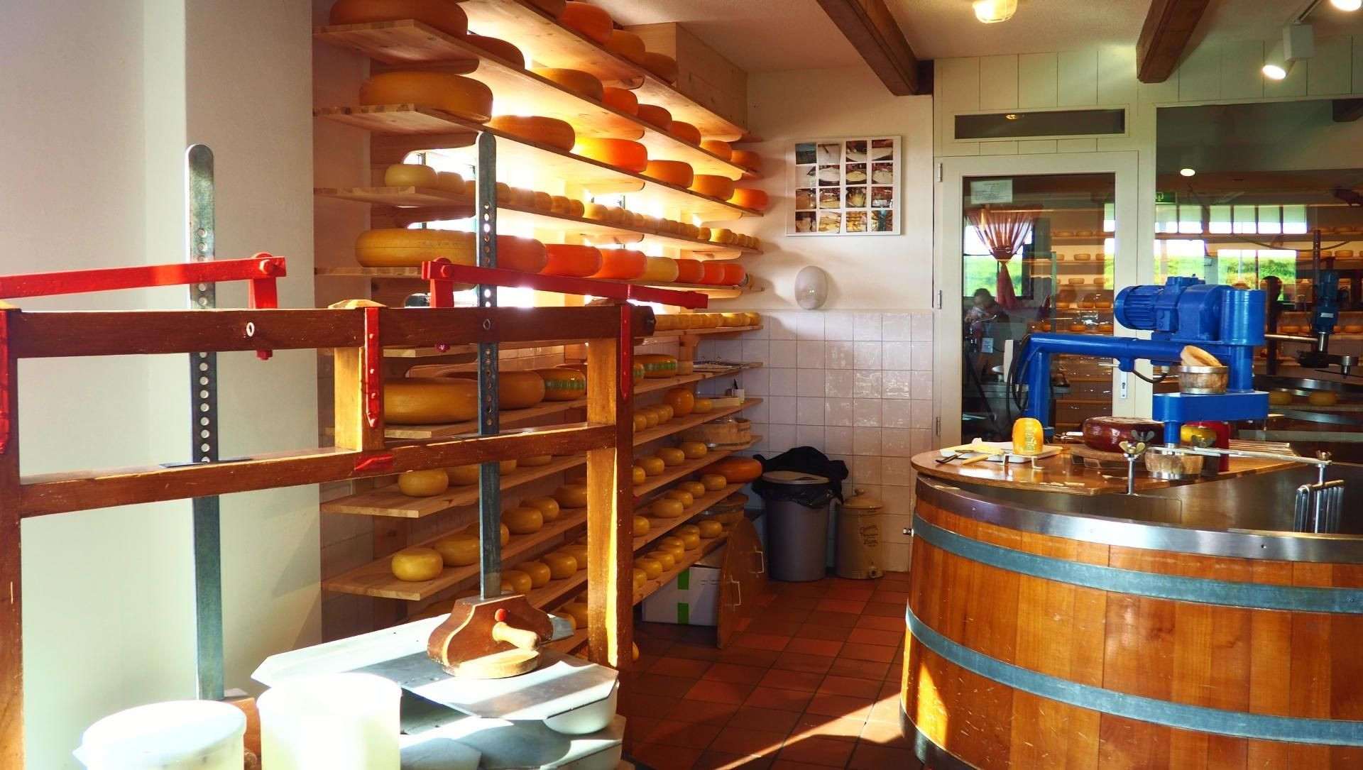 © Kristiina Gaillard Fabrique de fromages hollandais - Pays-Bas