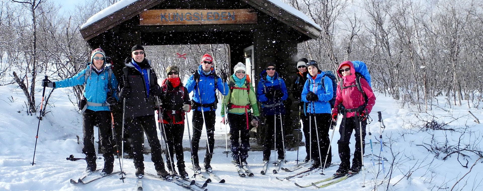 Groupe Randonneurs Ski Nordique Porte Kungsleden - Suède