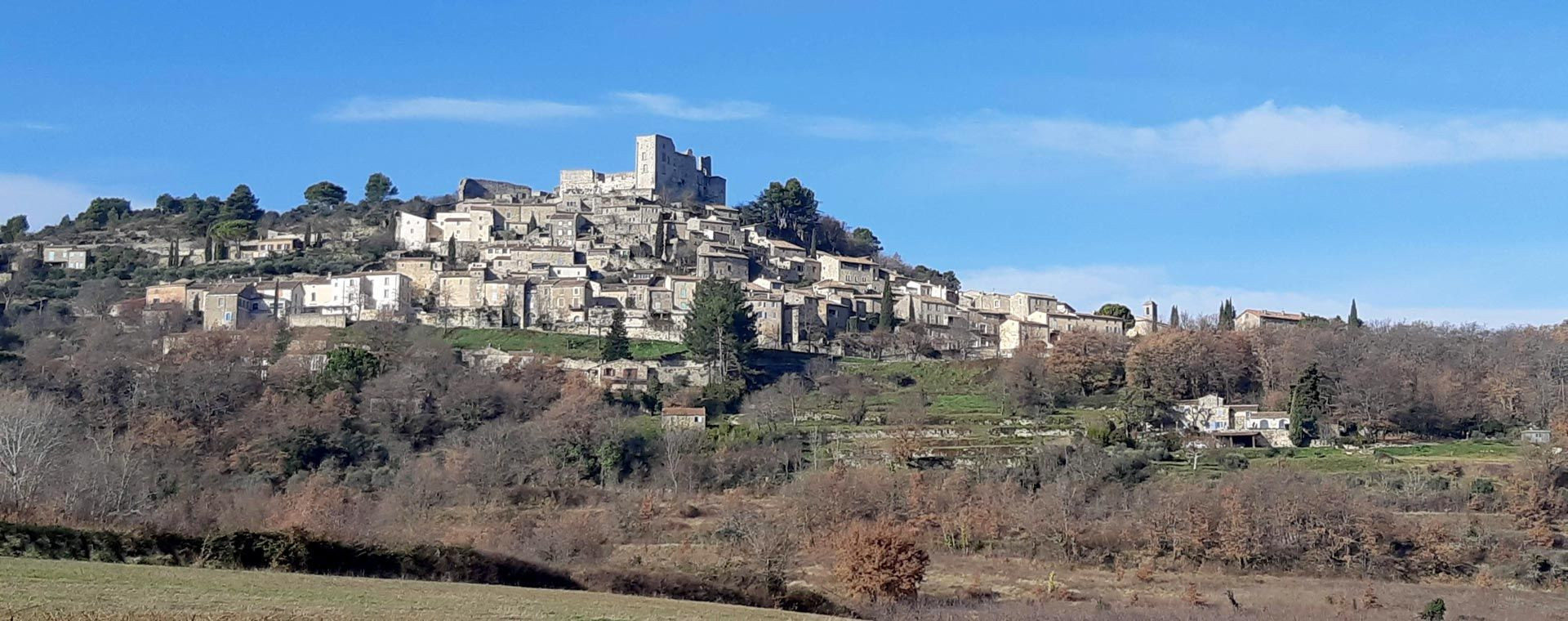 Village perché du Luberon - Provence - France