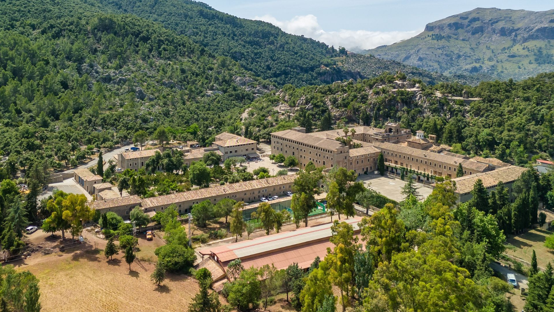 Monastère de Lluc - Serra de Tramuntana - Majorque - Espagne