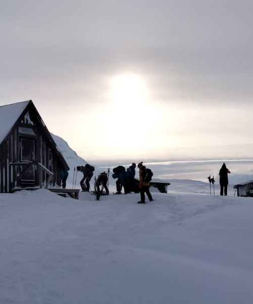 Petit refuge avant le lac d'Alisjärvi - Laponie - Suède
