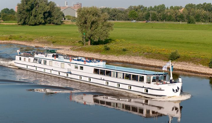 Het schip MS Fluvius
