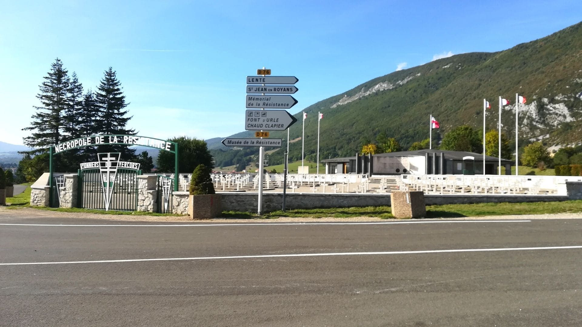 Nécropole de la Résistance - Vassieux-en-Vercors - Drôme