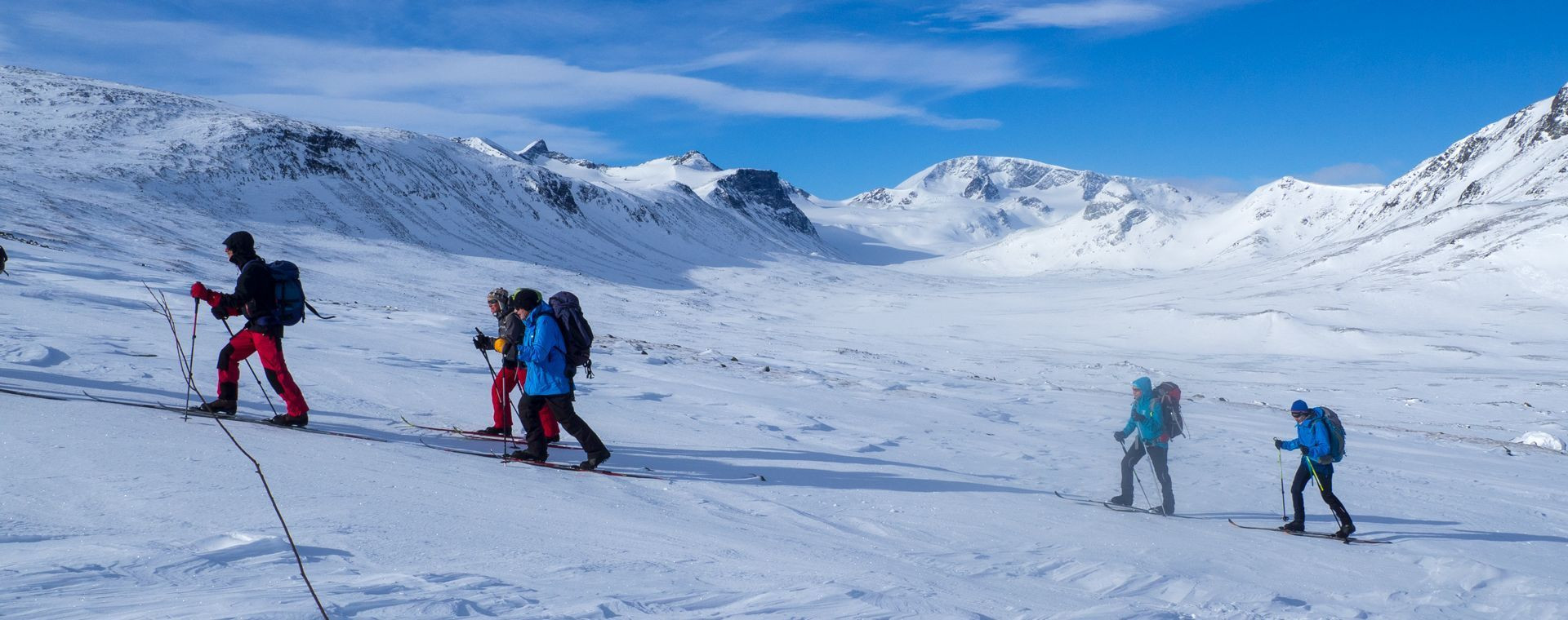 Ski de randonnée nordique au parc Jotunheimen - Norvège - nordic-ski-touring-in-jotunheimen-park-norway-5