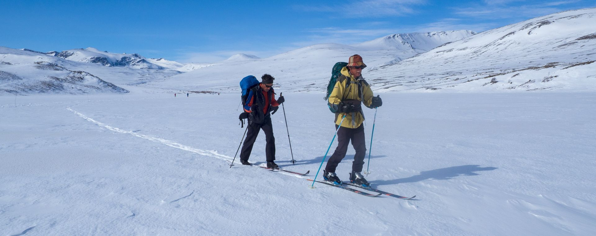 Ski de randonnée nordique au parc Jotunheimen - Norvège