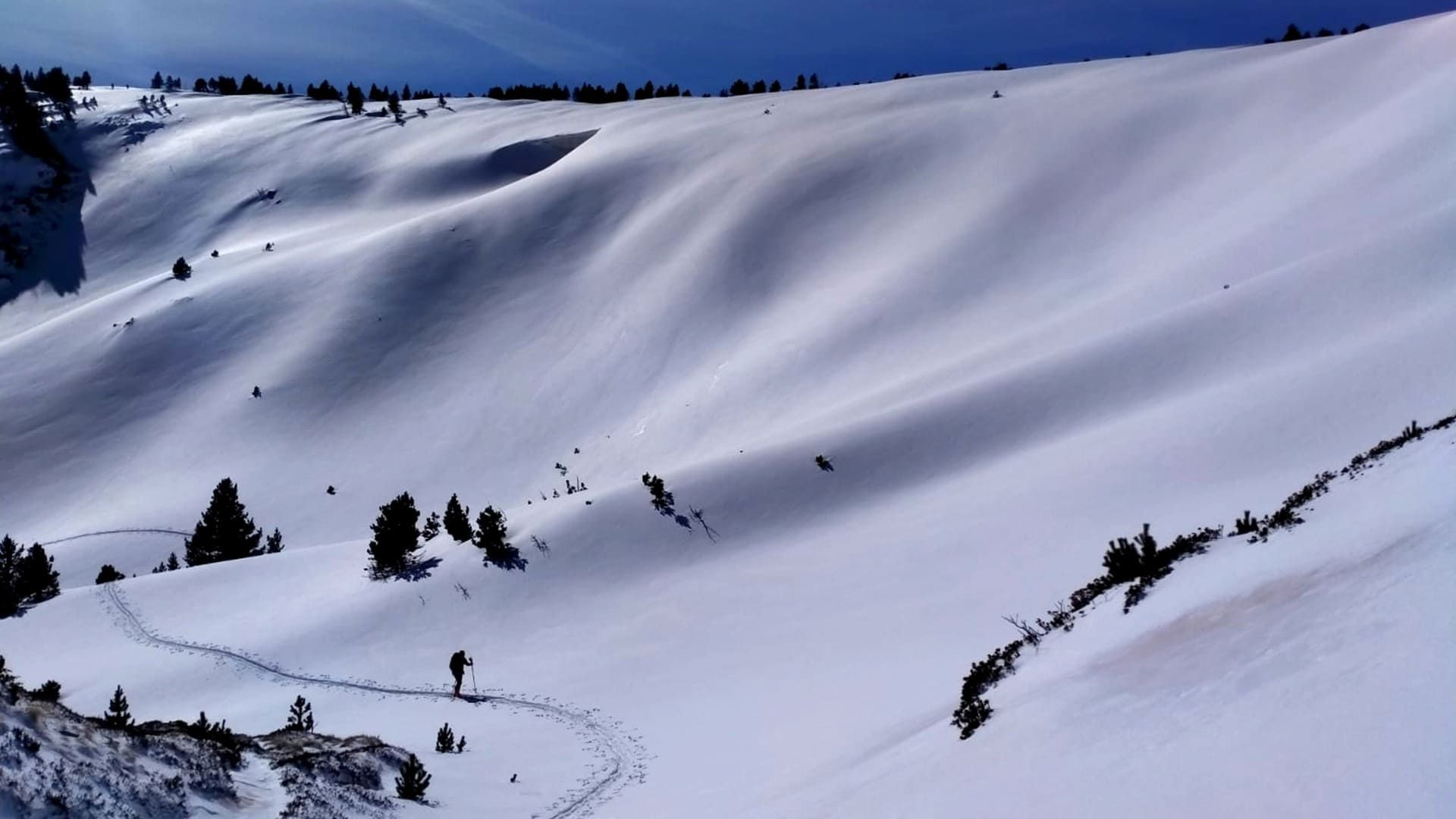 Raquettes à neige en Cerdagne - Pyrénées - France
