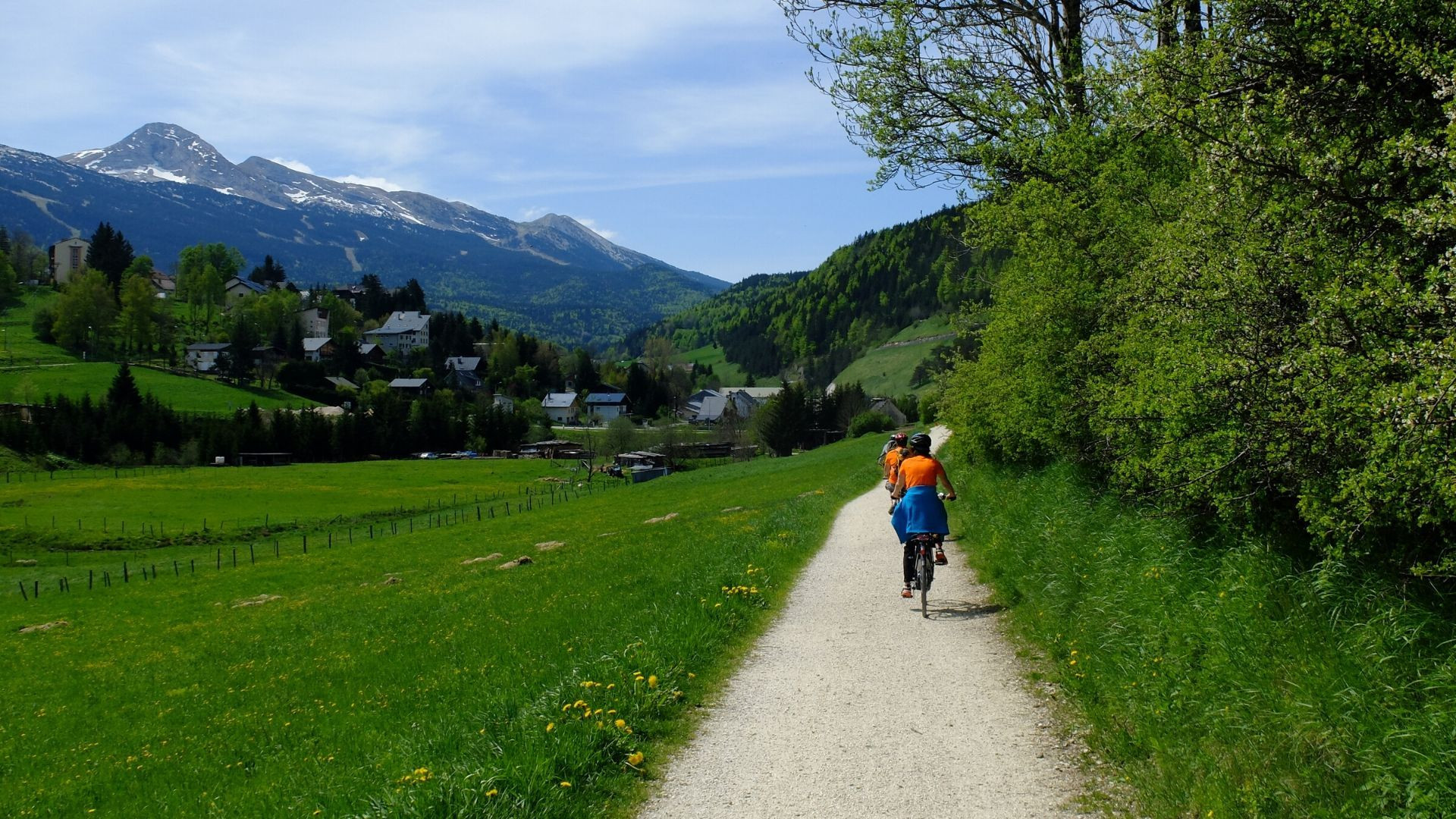 Balade à vélo sur la ViaVercors - Villard-de-Lans - France