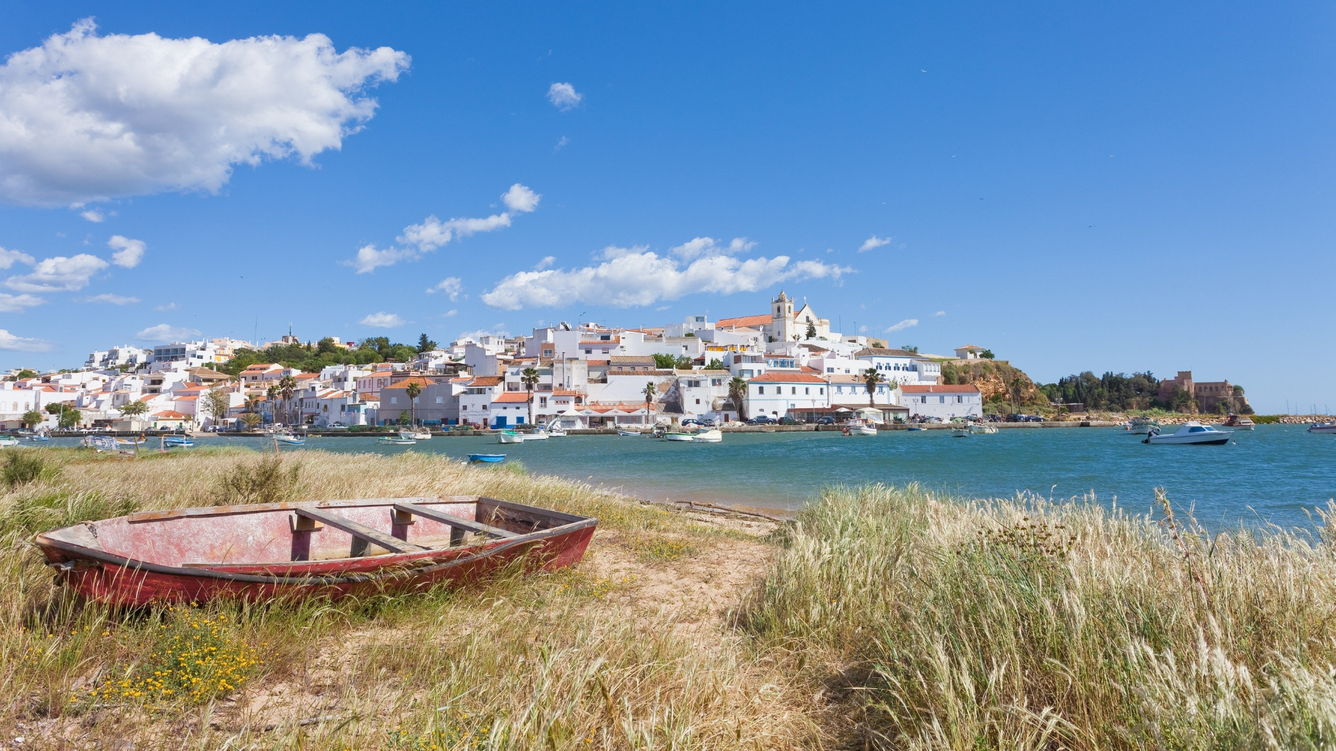 Vue sur le village de Ferragudo - Algarve - Portugal