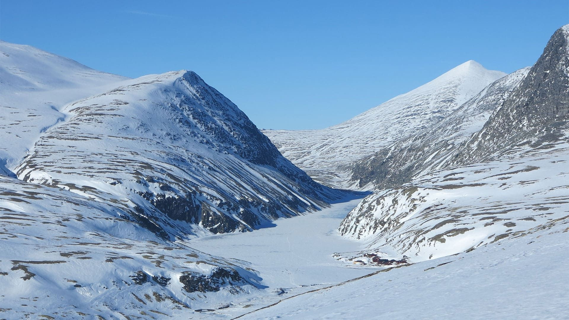 Paysage hivernal du Rondane - Norvège